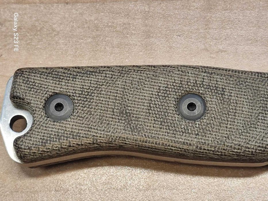 Nóż Molletta Natural Canvas Micarta,