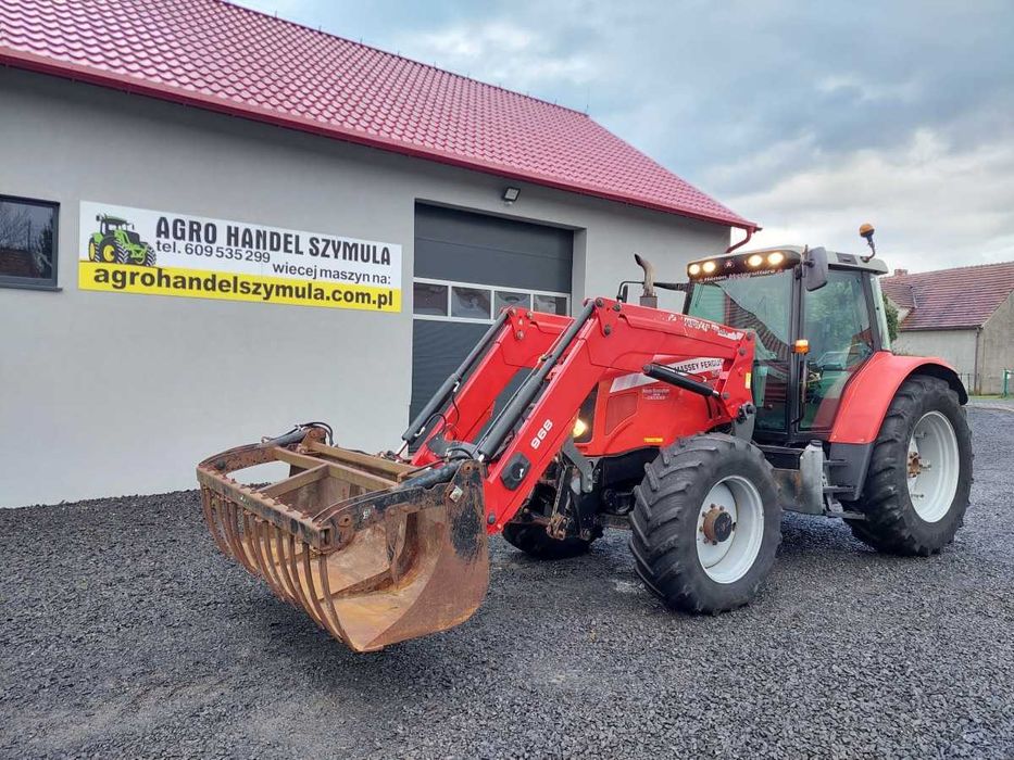 MASSEY FERGUSON 5475, MIĘKKA OŚ, TUZ, ładowacz + krokodyl