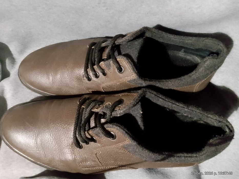 Tуфлі , чоботи кросівки шкіряні чоловічі, 44