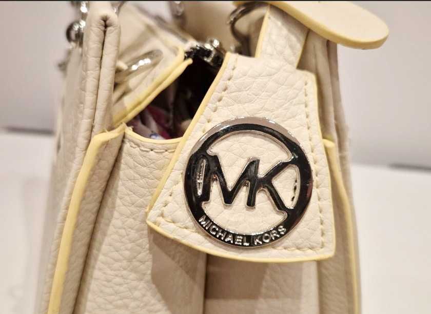 Piękna beżowa Nowa torebka CUDO