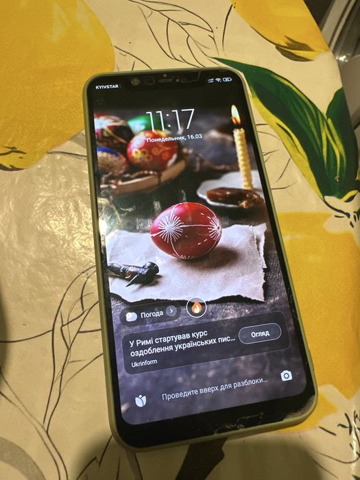 Продам сяоми  8/128 в отличном состоянии синий комлект полный