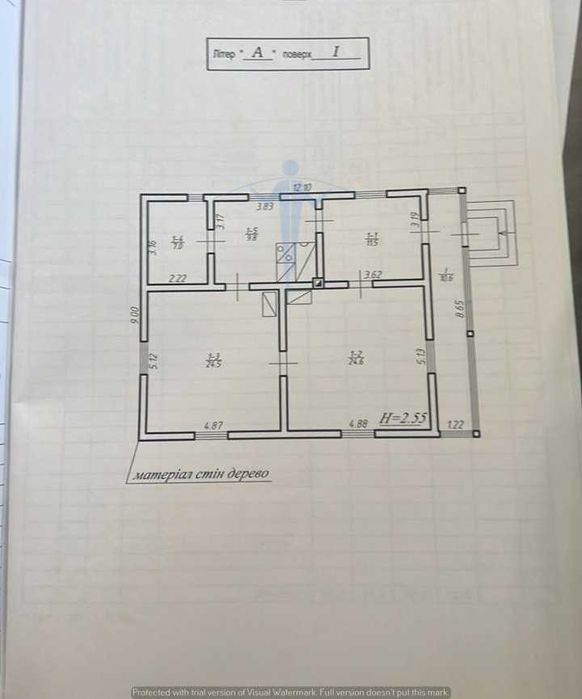 Продаж Будинок 109 м². Ділянка 8 сотих. Город 25 сотих. Підпечери. Криниця. Сад Гараж