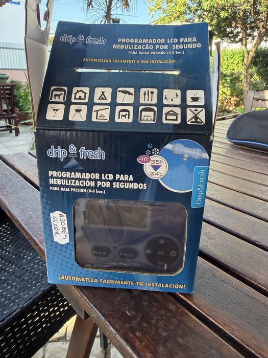 Programador LCD para nebulização