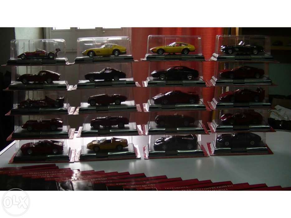 Colecção Completa Ferraris - Miniaturas