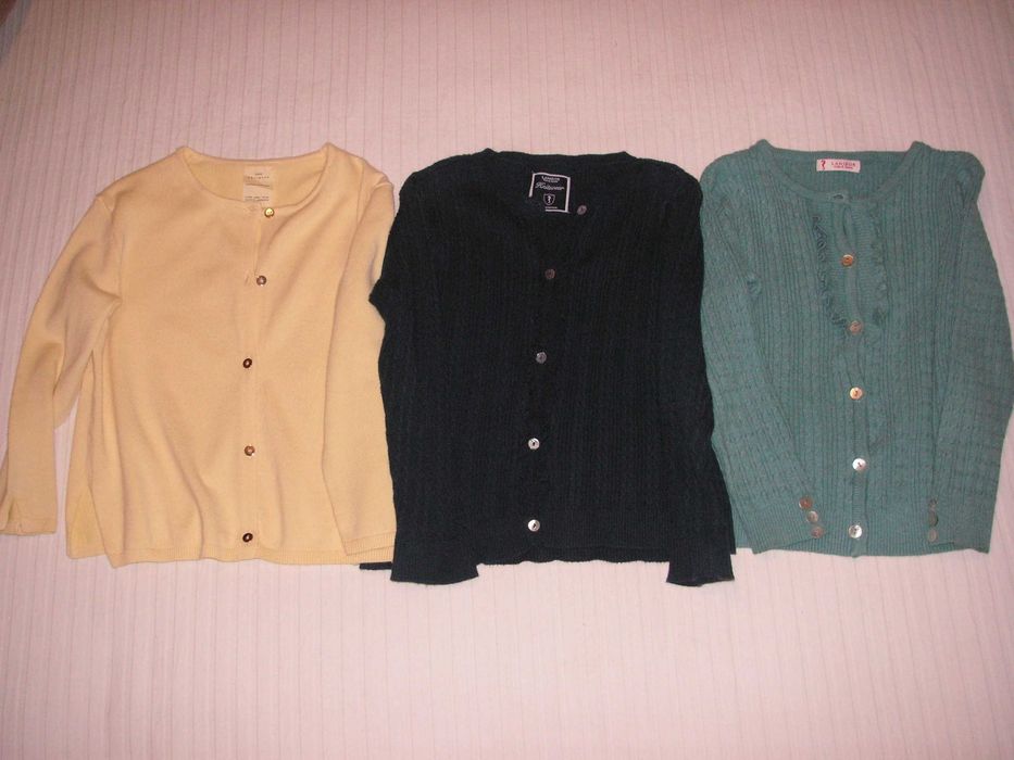 Zara Knit Jackets Size T/6 and Lanidor Knit Jackets Size T/4