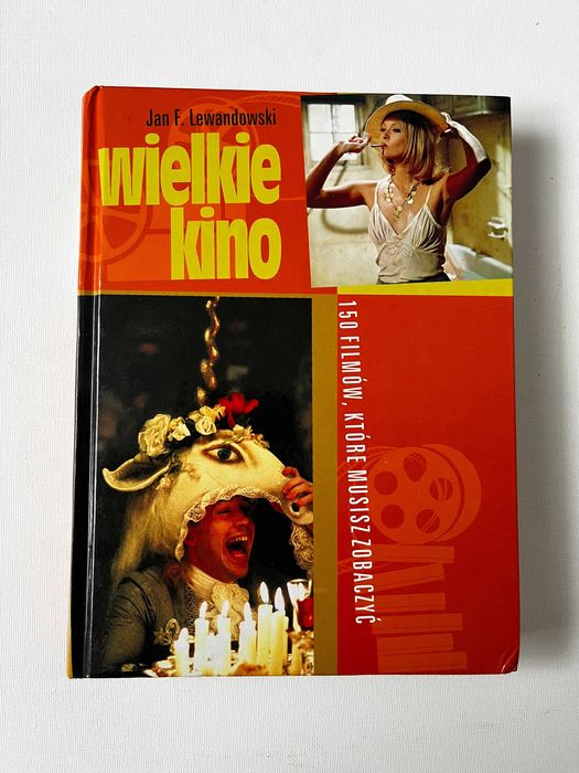 Wielkie kino - Jan Lewandowski, stan bardzo dobry, twarda oprawa
