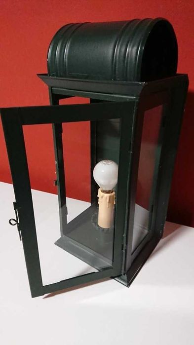 Candeeiro / Lanterna em latão (de interior)