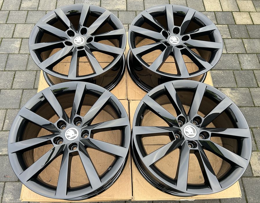 Oryginalne felgi Skoda 18" 5x112 Octavia Superb RS 5E0 Golf GTI