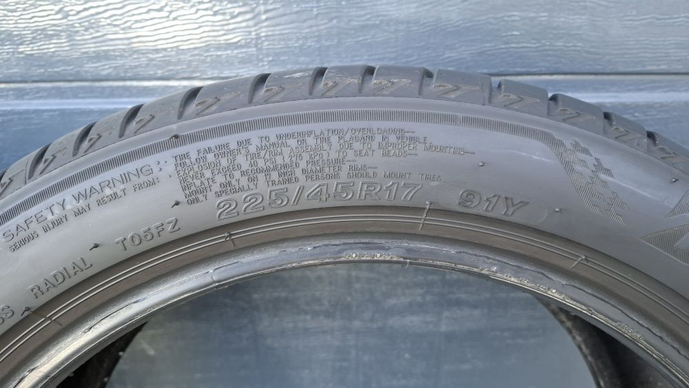 Bridgestone 225/45 R17 Turanza 2022