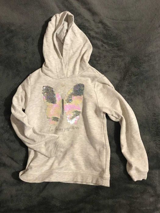Реглан H&M для девочки 6-8 лет, 122/128