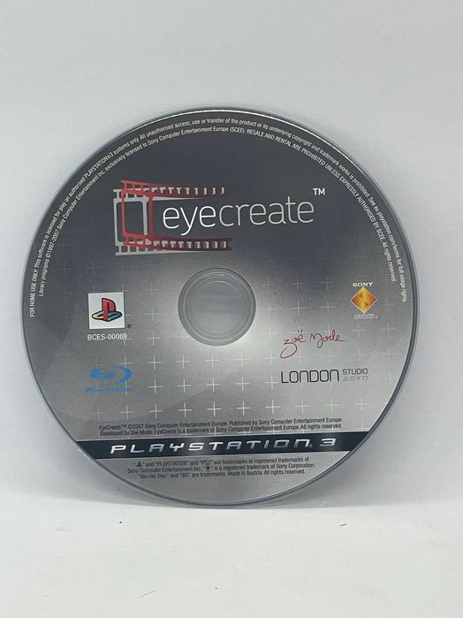 Eyecreate PS3 (sama gra) Po Angielsku