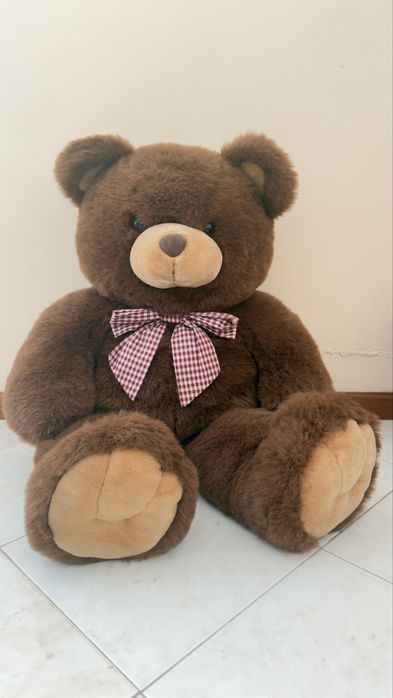 Peluche urso castanho