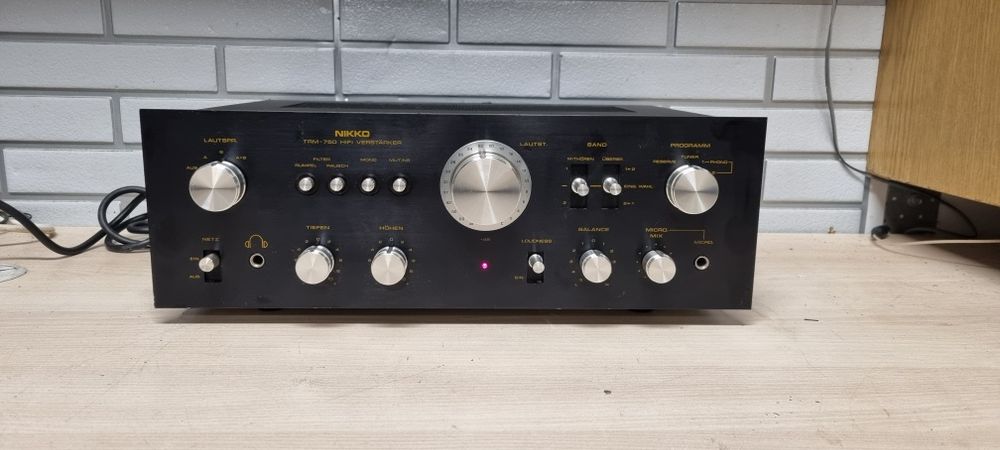 Wzmacniacz HI-FI stereo NIKKO trm-750