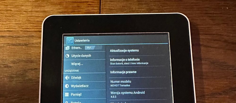Tablet AINOL Novo 7 Tornados