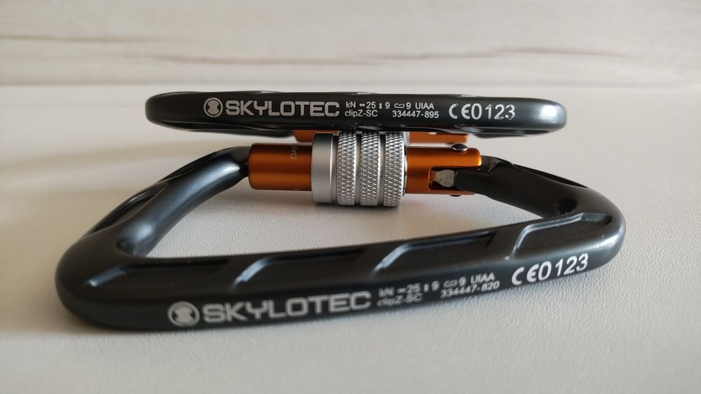 Sprzedam,karabinki wspinaczkowe SKYLOTEC. Darmowa wysyłka.