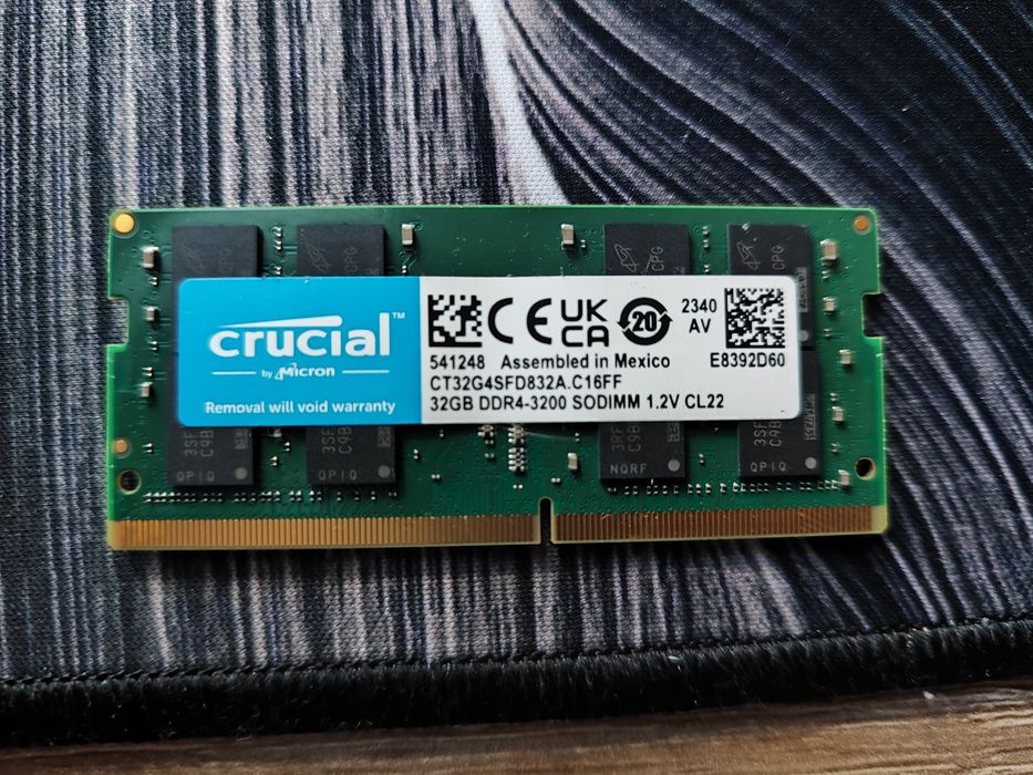 crucial ddr4 32gb - Купити електроніку - Ціни на OLX.ua