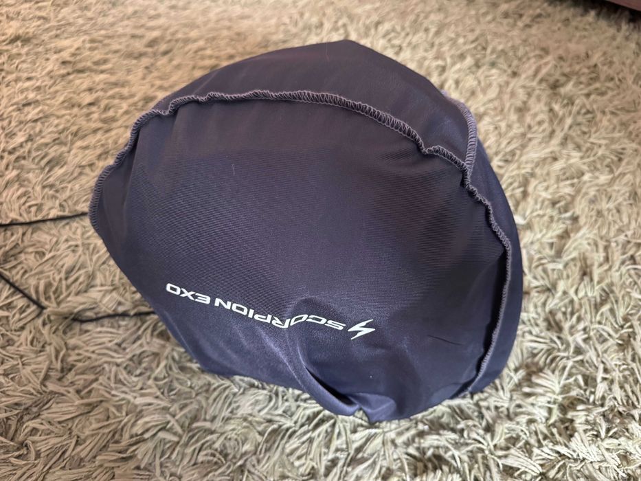 Мотошолом Scorpion Exo-520 Evo Air Matt Black M + Pinlock