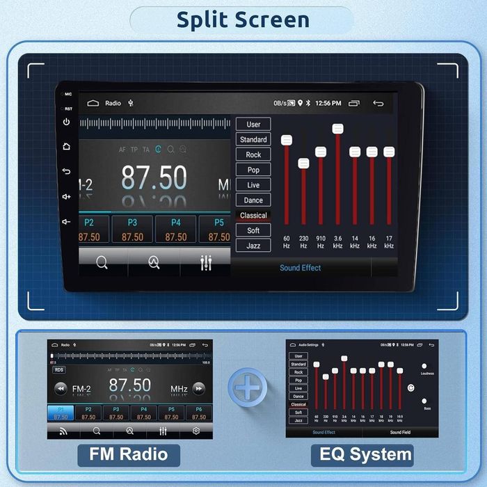 Автомагнітола для Audi A3 2/64 GPS, DSP, WiFi
