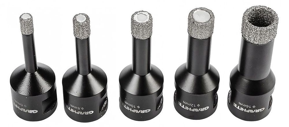 Otwornice Diamentowe Do Ceramiki, Gresu, Beton, Klinkieru, Kamienia, P