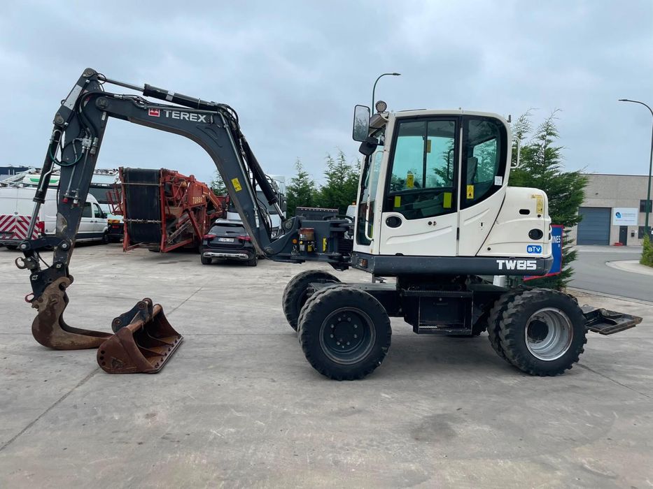 Terex TW85 колісний Екскаватор