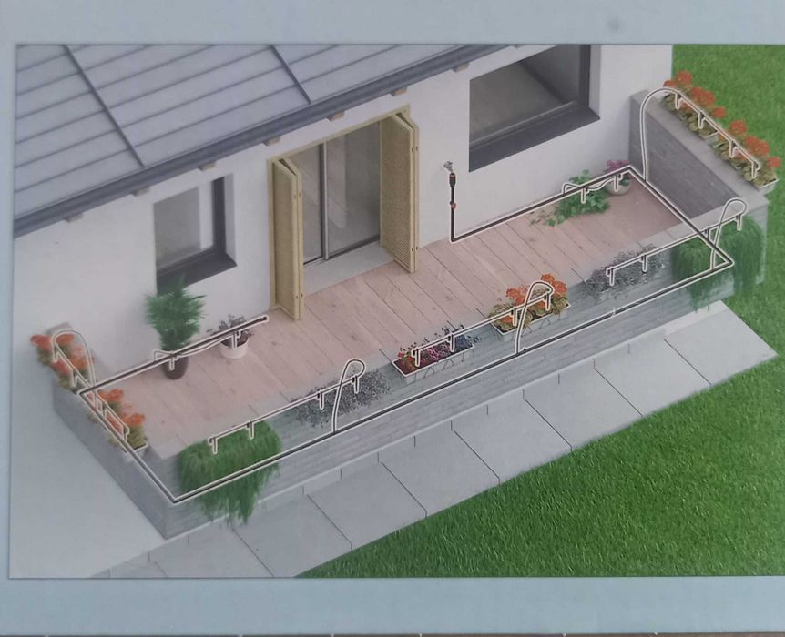 Zestaw do nawadniania kropelkowego roślin (Claber)