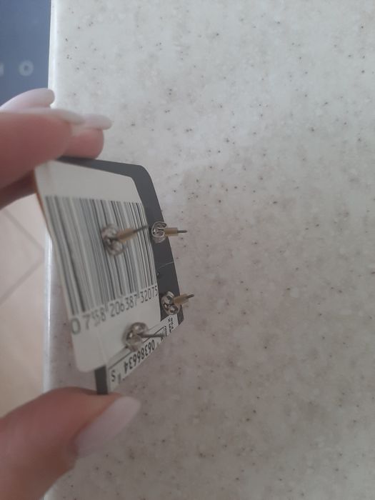 Набір сережок гвоздики