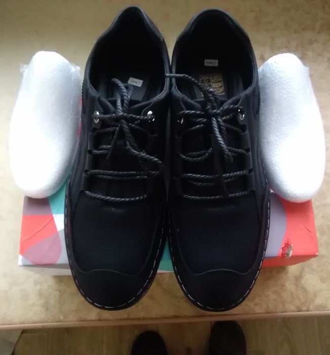 Кожаные полуботинки