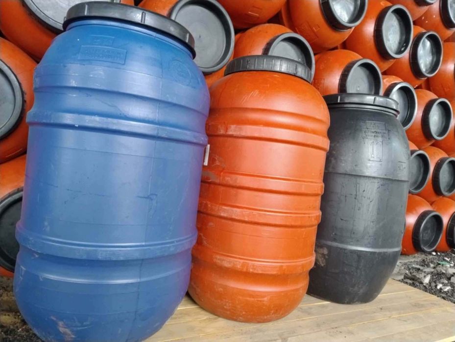 Beczki po spożywce 20l -220l