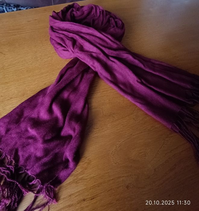 Шарф палантин сердечка, шапка лео