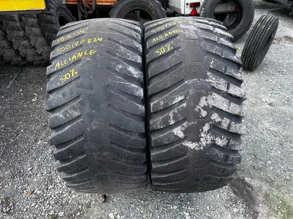 OPONA OPONY 500/70R24 500/70-24 19.5LR24 19.5R24 ALLIANCE (30%)