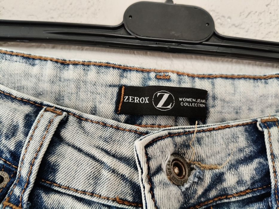Szorty jeansowe , spodenki błękitne, krótkie, M, Zerox