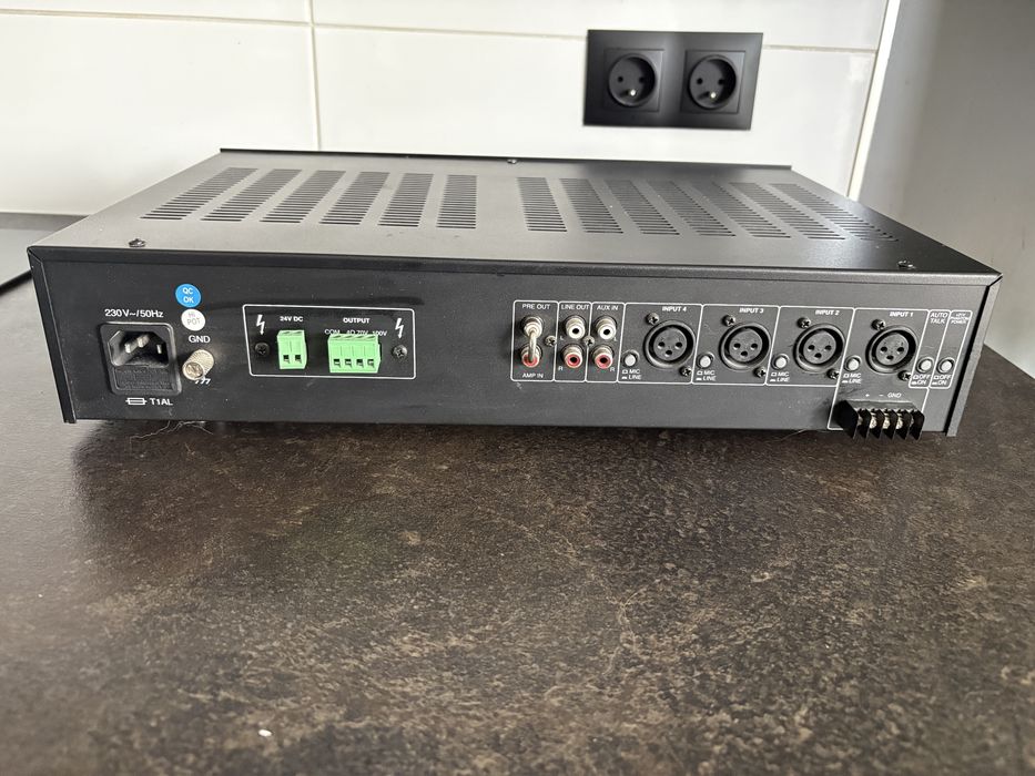 MONACOR PA-900 Wzmacniacz miksujący mono mikser