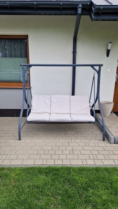 Huśtawka ogrodowa do ogrodu bujana antracyt