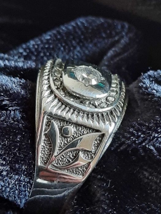 Срібна чоловіча печатка
