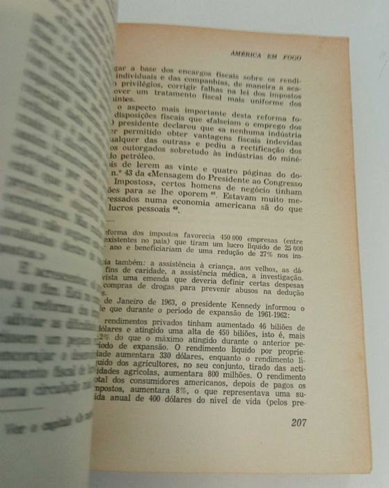 América em fogo, de James Hepburn