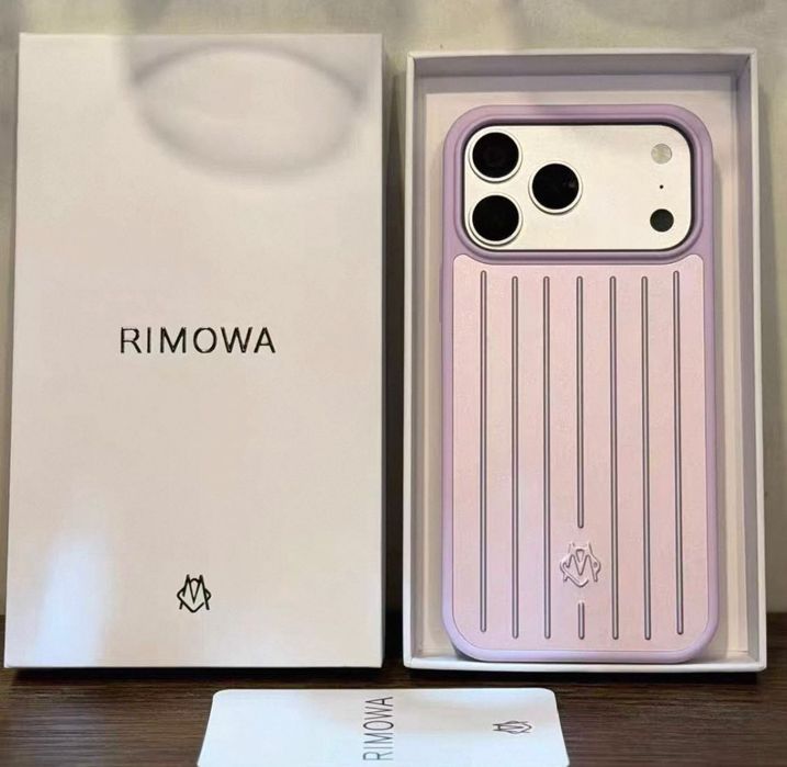 Чохол Rimowa алюмінієвий на 17 pro 17 pro max titanium