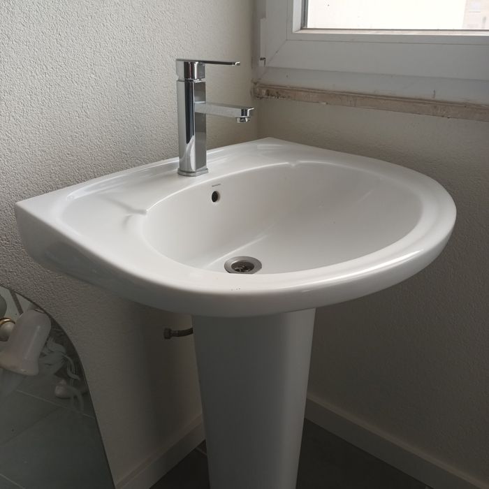 Lavatório wc com espelho