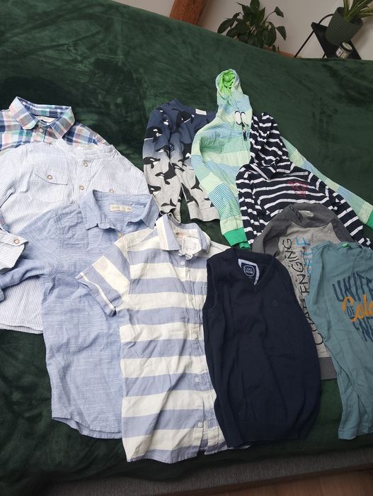 Koszule, bluzy 128, stan bardzo dobry, nowa