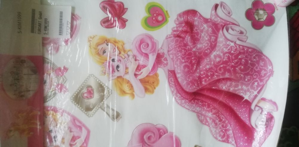 Naklejki ścienne księżniczki Disneya