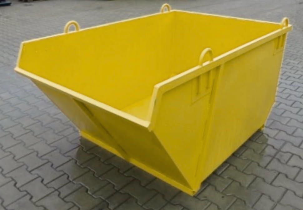 Kontener na gruz / Kontener na dźwig / Kontener 750L / Blacha 3mm