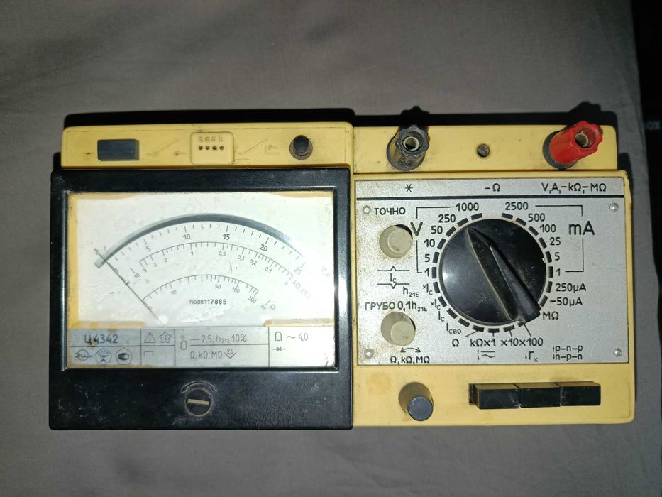 Мультиметр Ц4342 тестер прибор