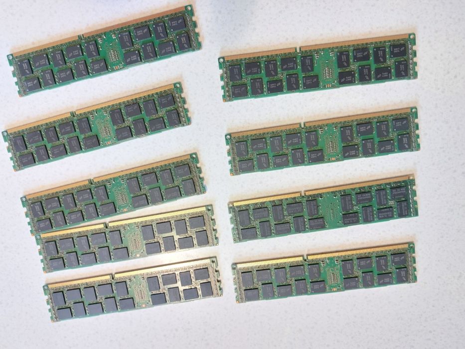 Б/у серверная оперативная память ddr3 8gb 2rx4 pc3 10600