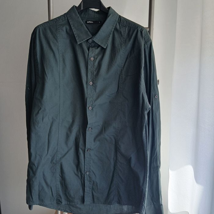 Camisa Homem Verde escuro