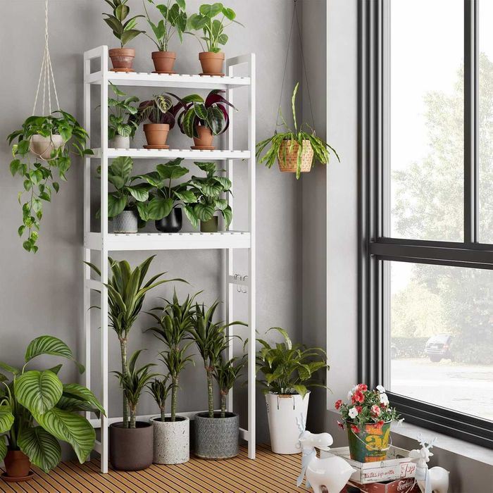 Nowy regał łazienkowy /szafka /półka na pralkę /stojak /bambus !A3267!