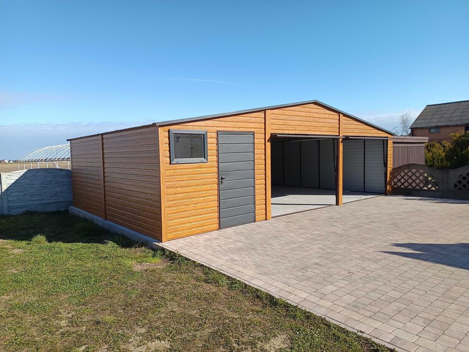 Garaż blaszany garaż blaszak garaże blaszane 9x6 7x7 7x5  premium 6x6