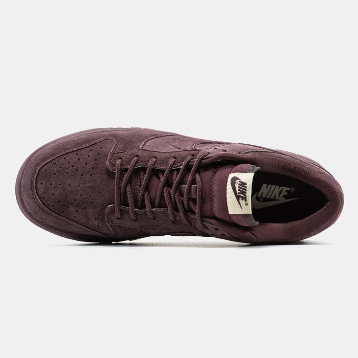 Кросівки Nike SB Dunk Low X Supreme Burgundy premium | Кроссовки Найк чоловічі