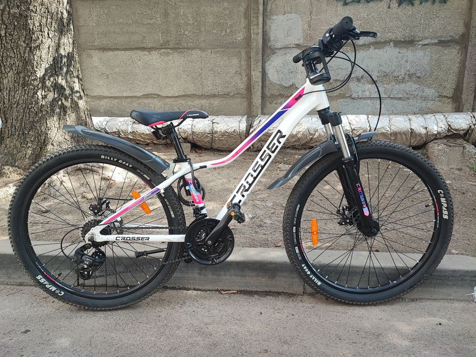 Алюминиевый горный велосипед Crosser Girl XC-100 (Колеса 26")