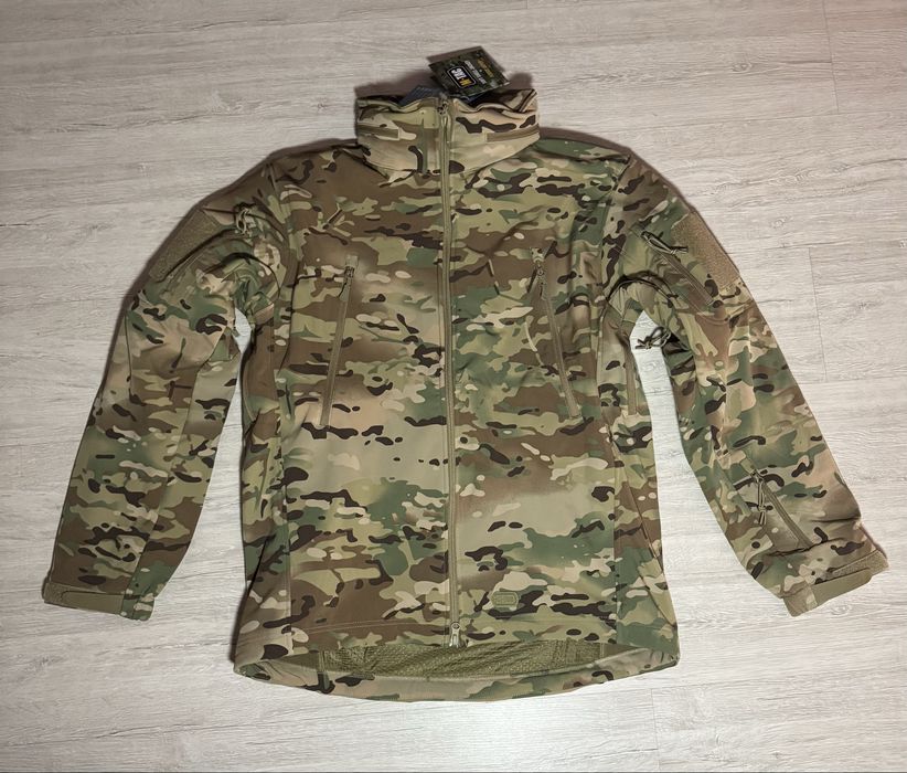 Куртка  військова  M-Tac Soft Shell с подстежкой MC. Мультикам