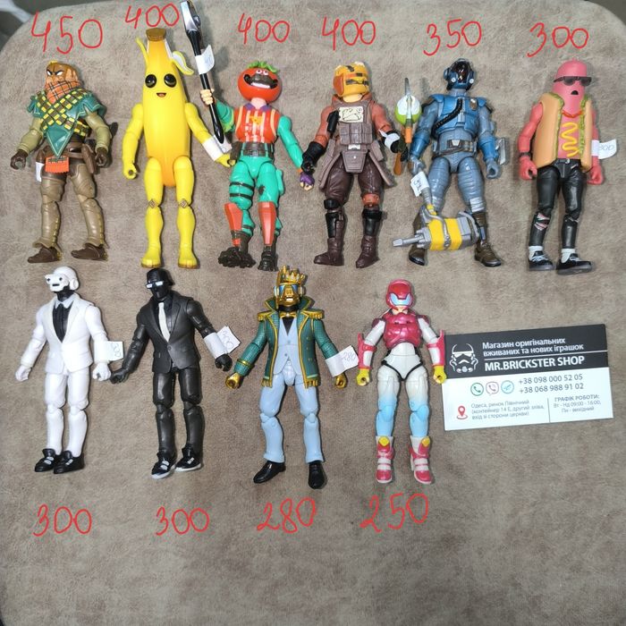 Фигурки из игры Фортнайт Fortnite Jakks Pacific бомбистка Джонси