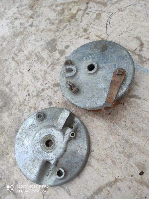 Szczękotrzymacz przód tył shl m11 kpl bęben hamulcowy